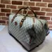 Gucci - Interlocking G canvas duffel bag size:42×26×24cm #B53631