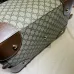 Gucci - Interlocking G canvas duffel bag size:42×26×24cm #B53631