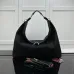 Gucci Jackie 1961 Large Hobo Bag – Black GG Canvas with Silver-Tone Hardware #B59160