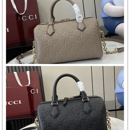 Gucci Medium Boston Duffle Bag 815255 W25.5xH16xD14cm #B62966