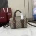 Gucci Mini GG duffle bag in beige and brown GG fabric size:20×13×13cm #B53796
