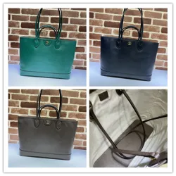 Gucci - Ophidia Medium leather tote bag Gucci size:38×28×15cm #B53636