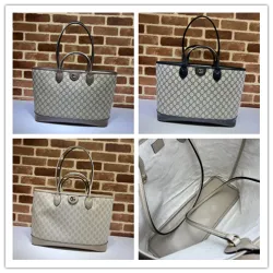 Gucci - Ophidia Medium leather tote bag Gucci size:38×28×15cm #B53637