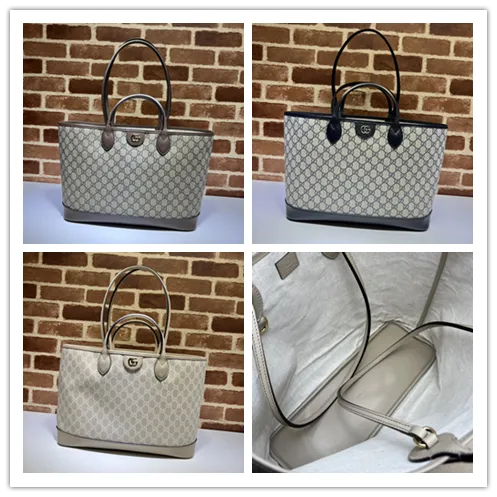 Gucci - Ophidia Medium leather tote bag Gucci size:38×28×15cm #B53637