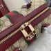 Gucci Ophidia large boston bag in beige and brown GG fabric size:25×17×14cm #B53692