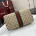 Gucci Ophidia large boston bag in beige and brown GG fabric size:25×17×14cm #B53692
