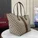 Gucci Ophidia large tote bag in beige and brown GG fabric size:31×28.5×20cm #B53327