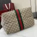 Gucci Ophidia large tote bag in beige and brown GG fabric size:31×28.5×20cm #B53327