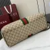 Gucci Ophidia medium tote bag in Beige GG Canvas size:39×27×17cm #B54066
