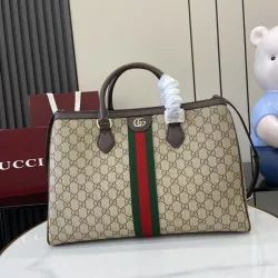 Gucci Ophidia medium tote bag in Beige GG Canvas size:39×27×17cm #B54066