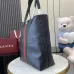 Gucci Ophidia medium tote bag in black soft leather  size:30×36×12cm #B54068