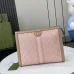 Gucci Ophidia pouch in pink canvas #B52542