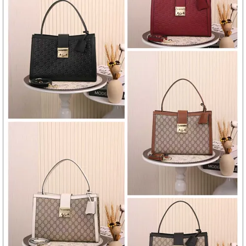 Gucci Padlock Large Tote Bag 838991 - GG Supreme Canvas #B60507