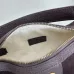 Gucci Vintage-Inspired Olive Green Canvas Crossbody Bag with Red-Green Web Stripe & Gold Hardware #B55972