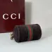 Gucci Vintage-Inspired Olive Green Canvas Crossbody Bag with Red-Green Web Stripe & Gold Hardware #B55972