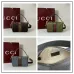 Gucci Vintage-Inspired Olive Green Canvas Crossbody Bag with Red-Green Web Stripe & Gold Hardware #B55972