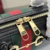 Gucci Web Stripe Horsebit Handbag 866732 Black 28x15x10cm #B62934