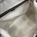 Gucci canvas medium duffle bag in beige and dark brown canvas #B51115
