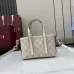 Gucci-Inspired Mini Top Handle Bag - Beige & Ebony Canvas Crossbody Bag #B60234