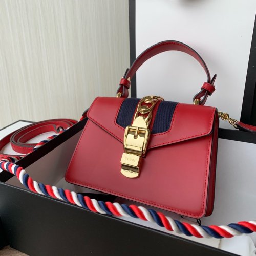 Replica Gucci Sylvie Bee Star small shoulder bag #99897925