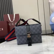 GG Black mini bag in black Supreme canvas #B49671
