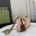 GUCCI GG Supreme Monogram Calfskin Small Padlock Chain size:27×14×6cm #B53620