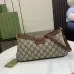 GUCCI GG Supreme Monogram Calfskin Small Padlock Chain size:27×14×6cm #B53620