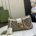 GUCCI GG Supreme Monogram Calfskin Small Padlock Chain size:27×14×6cm #B53620
