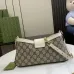 GUCCI GG Supreme Monogram Calfskin Small Padlock Chain size:27×14×6cm #B53620