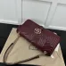 Gucci 788371 Burgundy GG Marmont Chain Bag, Top Quality, 40.5x20x9cm #B61843