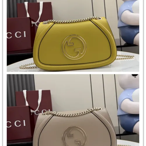 Gucci 815715 Blondie Chain Shoulder Bag - Premium Leather #B61852