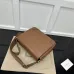 Gucci 821154 Brown Full Leather Messenger Bag, Premium Quality, 29x23x7.5cm #B61837