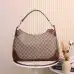 Gucci 855251 Hobo Shoulder Bag - Original Matte Brown Leather #B60508
