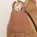 Gucci 855251 Hobo Shoulder Bag - Original Matte Brown Leather #B60508
