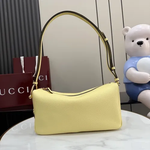 Gucci 860787 Medium Shoulder Bag - Light Yellow #B60908