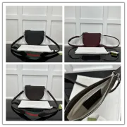 Gucci B nano bag in black leather #B50708