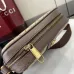 Gucci Beige/Ebony GG Supreme Canvas Crossbody Bag with Web Stripe and Gold GG Logo 839103 #B58328