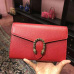 Gucci Dionysus tiger head buckle dionyc woc leather envelope bag for women with one shoulder slanted cross chain #99896583
