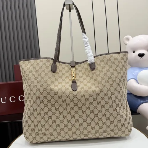 Gucci GG Canvas Tote Bag, 55 x 37 x 14.5 cm #B63199