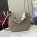 Gucci GG Emblem large shoulder bag in taupe GG leather size:25.5×20×5cm #B53789