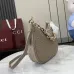 Gucci GG Emblem large shoulder bag in taupe GG leather size:25.5×20×5cm #B53789