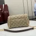 Gucci GG Marmont Quilted Canvas Chain Bag, 18.5 x 11.5 x 7 cm #B63198
