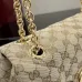 Gucci GG Marmont Quilted Canvas Chain Bag, 23 x 17 x 9 cm #B63202