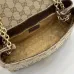 Gucci GG Marmont Quilted Canvas Chain Bag, 23 x 17 x 9 cm #B63202