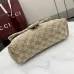 Gucci GG Marmont Quilted Canvas Chain Bag, 23 x 17 x 9 cm #B63202