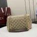 Gucci GG Marmont Quilted Canvas Chain Bag, 23 x 17 x 9 cm #B63202
