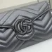 Gucci GG Marmont Quilted Leather Chain Bag, 20 x 12 x 4 cm #B63200