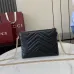 Gucci GG Marmont pochette with chain in Rosso Ancora red/black leather size:21×15×3.5cm #B53695