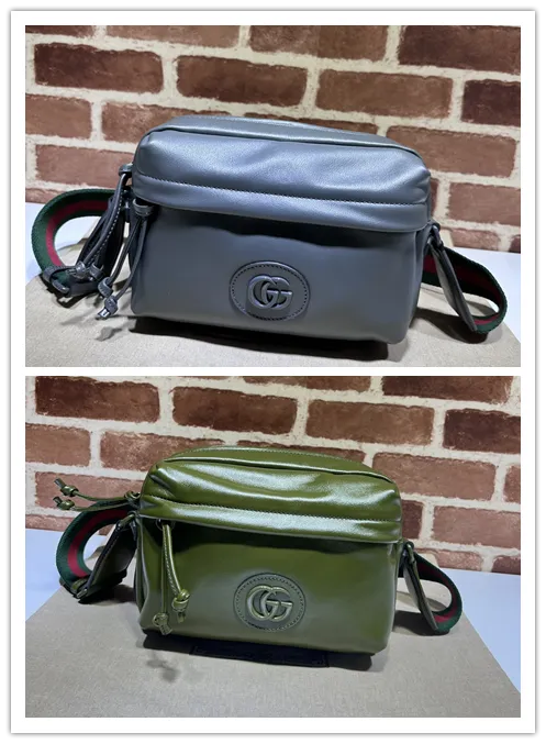 Gucci GG leather shoulder bag size:23×15×8cm #B53633
