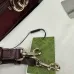 Gucci Go small shoulder bag in Bordeaux Fabric #B50891